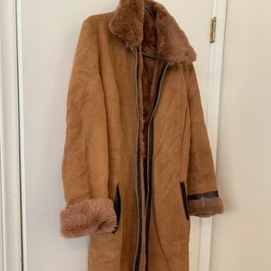 Beautiful sheepskin winter coat
